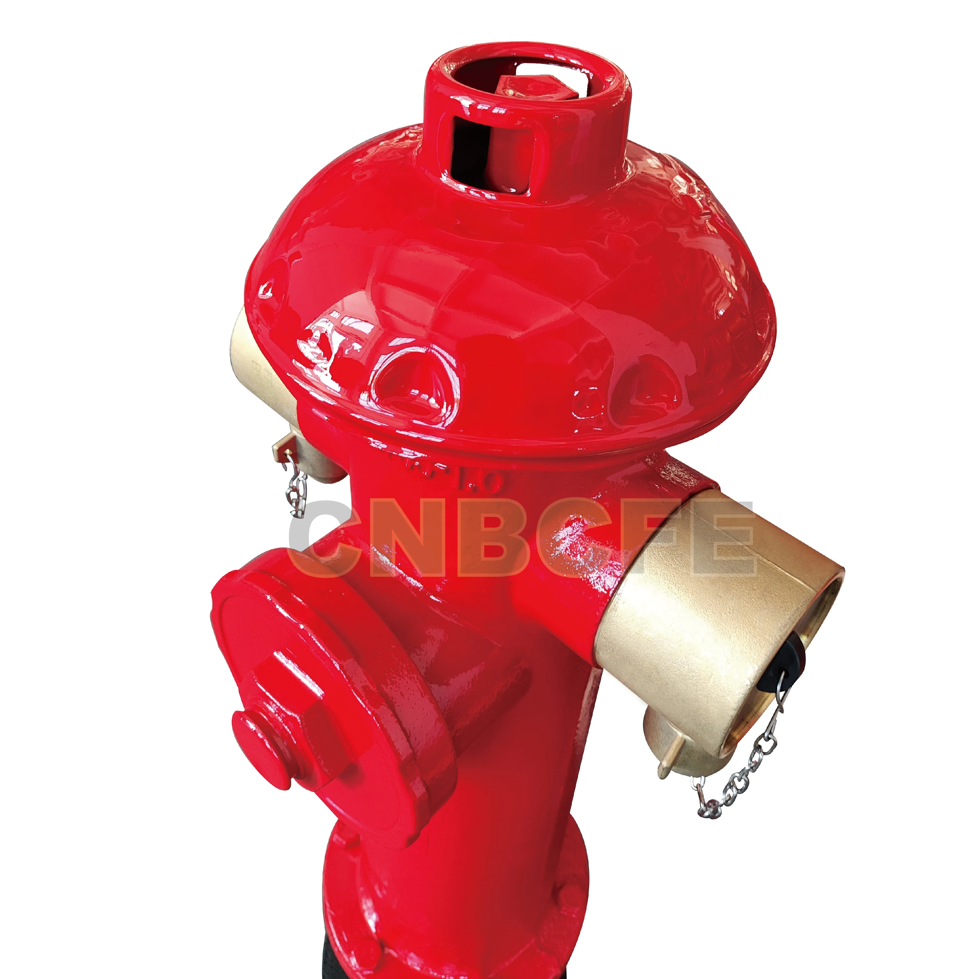 BaiChuan Factory Wholesale OEM ODM Ductile Iron Outdoor Grounding Pillar Type Fire Hydrant With Valve