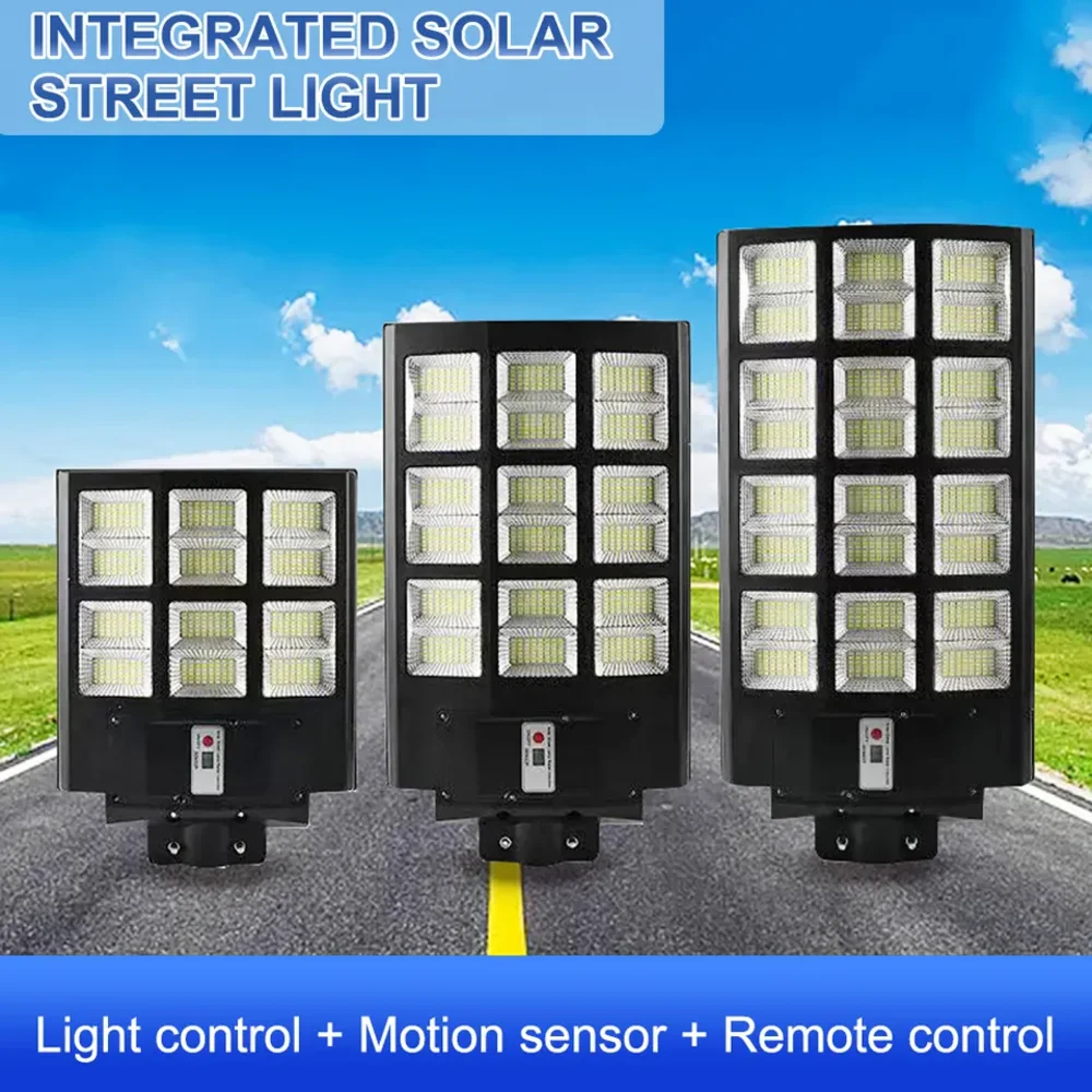FY IP65 High Lumen Motion Sensor All in One Solar Street Light LED Battery 80 ABS Plastic Factory Price Outdoor 70 Road DC 6V