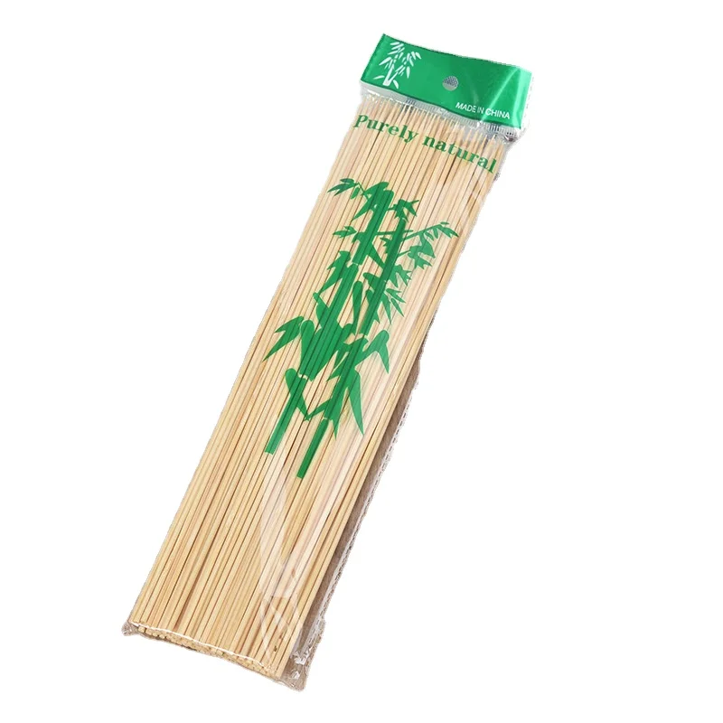 100% natural organic bamboo material sticks ready to ship multifunctional usable cheap timber material skewer