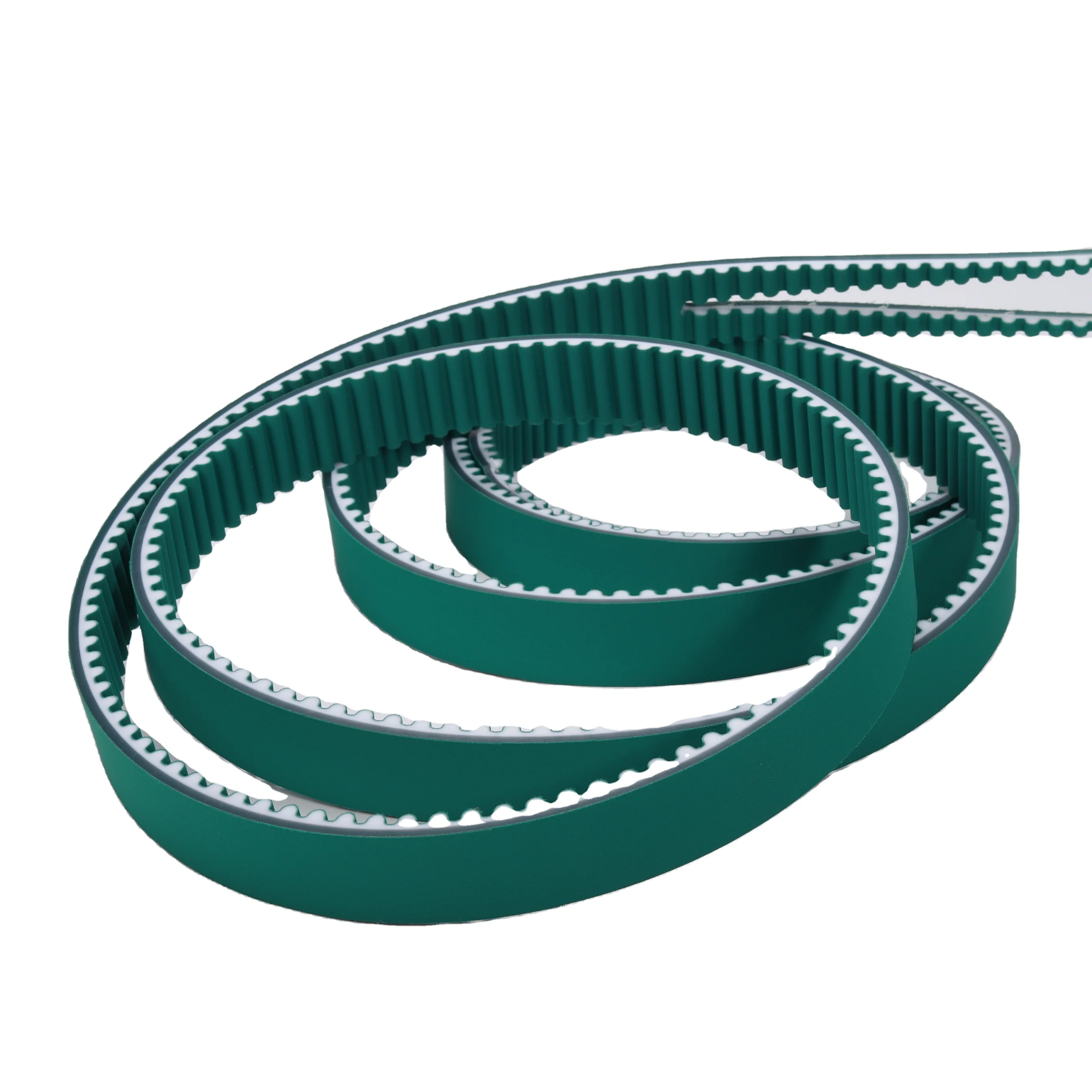 High Wear Resistant low noise NFT NFB and 3mm thickness pu coating welded joint pu timing belt