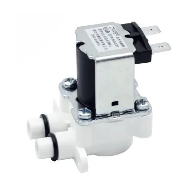 dc 12v 24v 36v plastic water inlet valve for pipeline machine