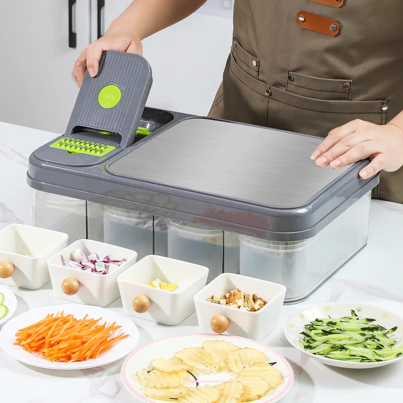 Wholesale Multi-functional Chopping Board Cutters Kitchen Gadgets Vegetable Grater And Chopper