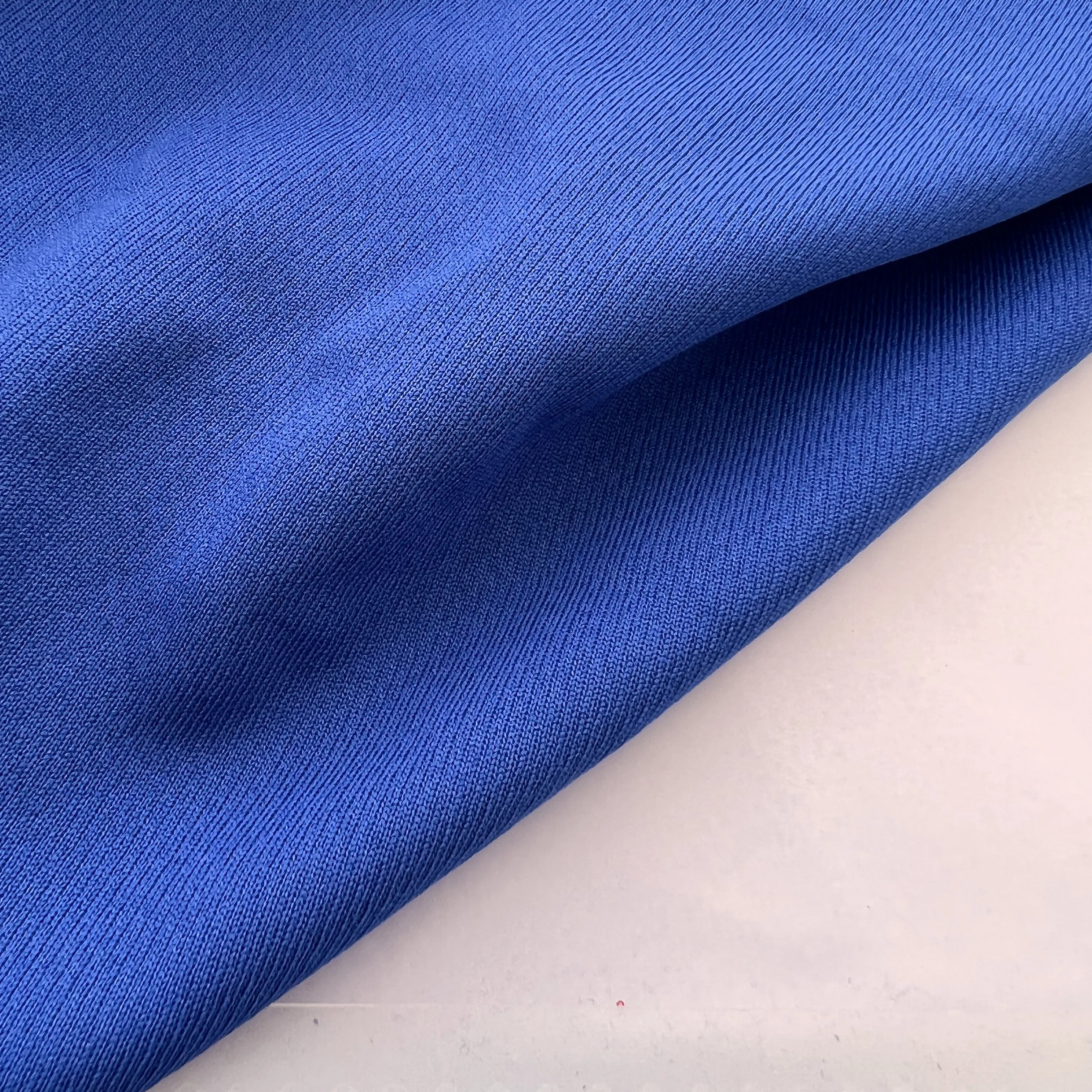 Wholesale High Quality Navy Blue 100% Polyester Mesh Bird Eye Fabric Fluorescent