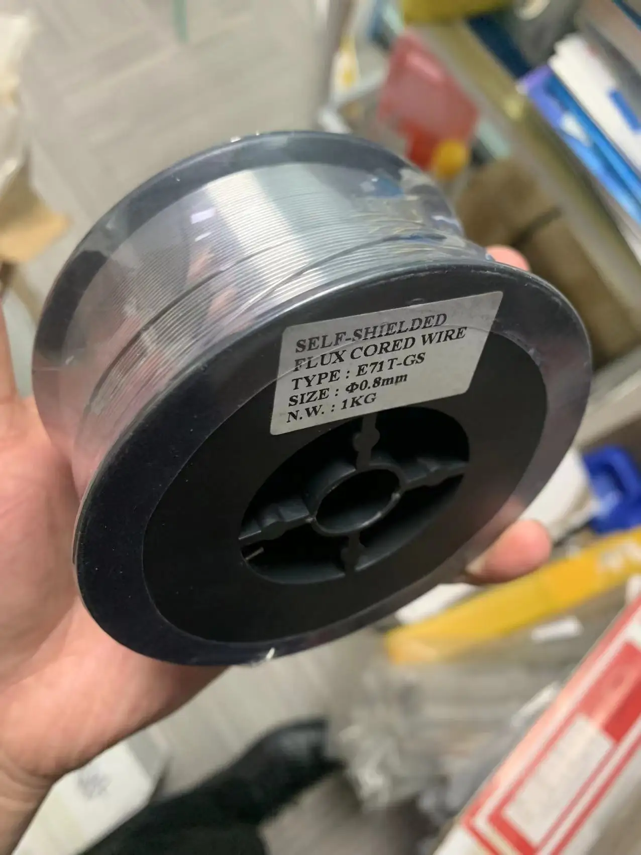 Offer Sample Gasless Flux Core Welding Wire E71T-GS Metallic Powder Flux Cored Wire For Rolling Stock And Ships