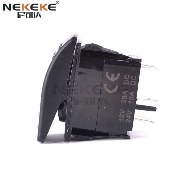 NEKEKE New style High Quality Led Light Bar rocker switch Output Circuit Laser On Off 12V switch