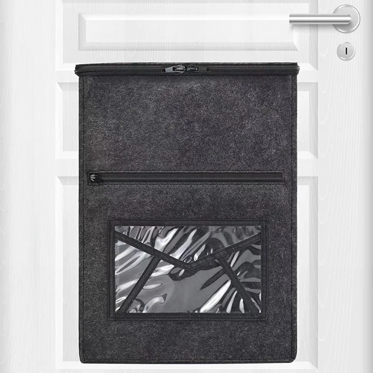 hot sell  product Letter Box Catcher Cages Grey Felt Post Catcher for PVC, Wood, and Metal Doors, Mail Indoor