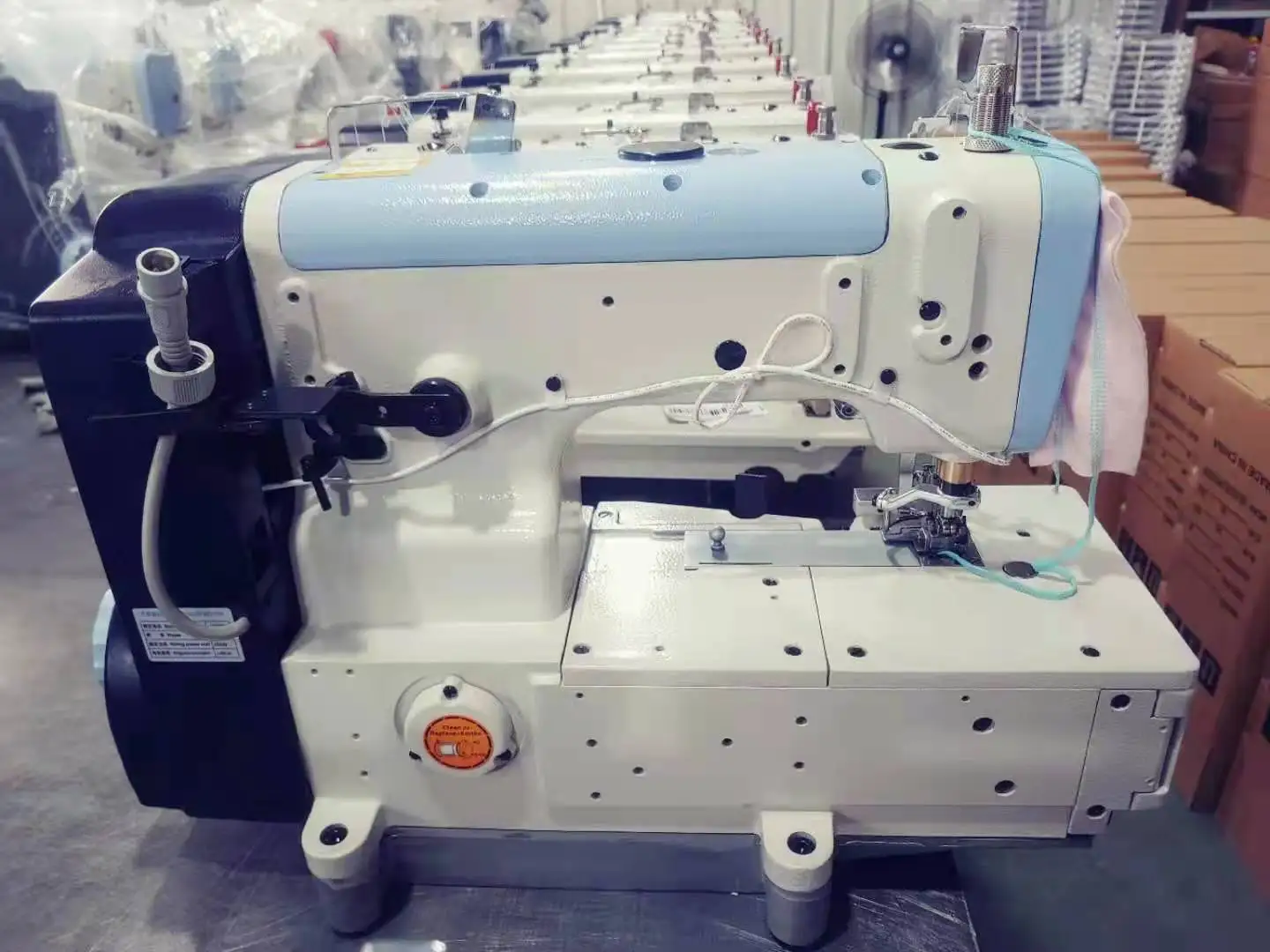 Best qualityBritex BR-2500D-01CB industrial direct drive flat bed interlock sewing machine price