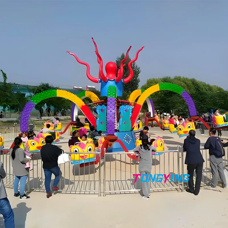 2024 новые продукты Amus park открытый качели fil ride вращающийся Осьминог игровой завод