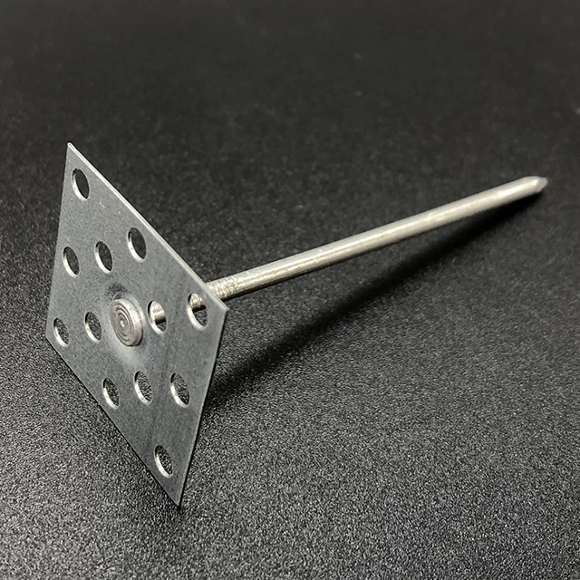 Glass Wool Dry wall Insulation Pin For Polystyrene Walls