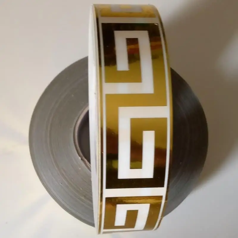 Bulk Custom Gold Foiled Clear Pet Washi Tape Masking Tape Coffin Decoration