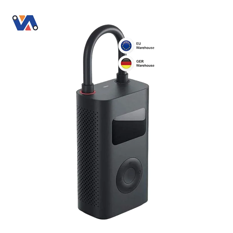 New Image Escooter Pump Inflatable Tire Pressure Digital Monitor Compressor Inflator Multi-nozzle Football Bicycle Tire Pumps