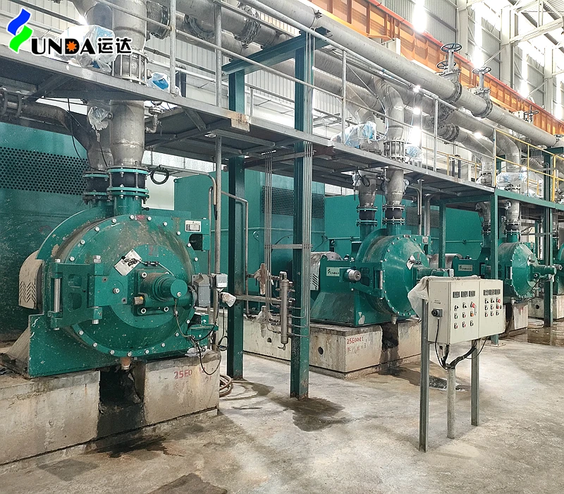 Double  disc refiner for waste Paper pulp & Virgin fibers Long fiber refiner and short fiber refiner