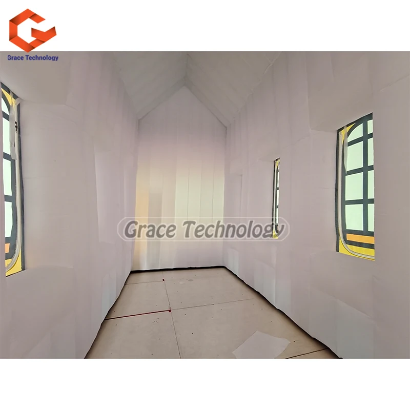 Giant LED Lighting Inflatable Club House Wedding Inflatable Bar Booth Tent for Party Event