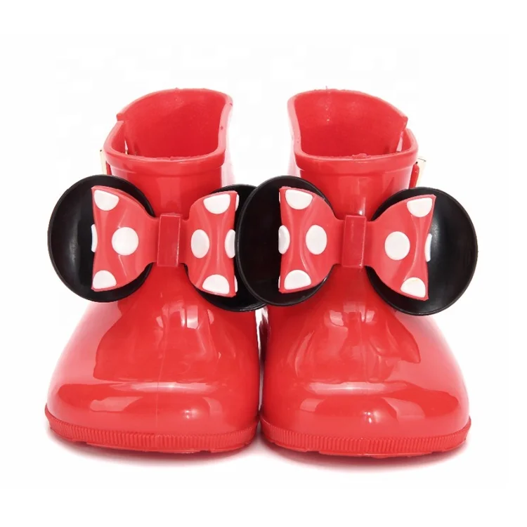  Low Price Hot Sale Bow Design Safe And Fashionable Children cute Plastic Rain