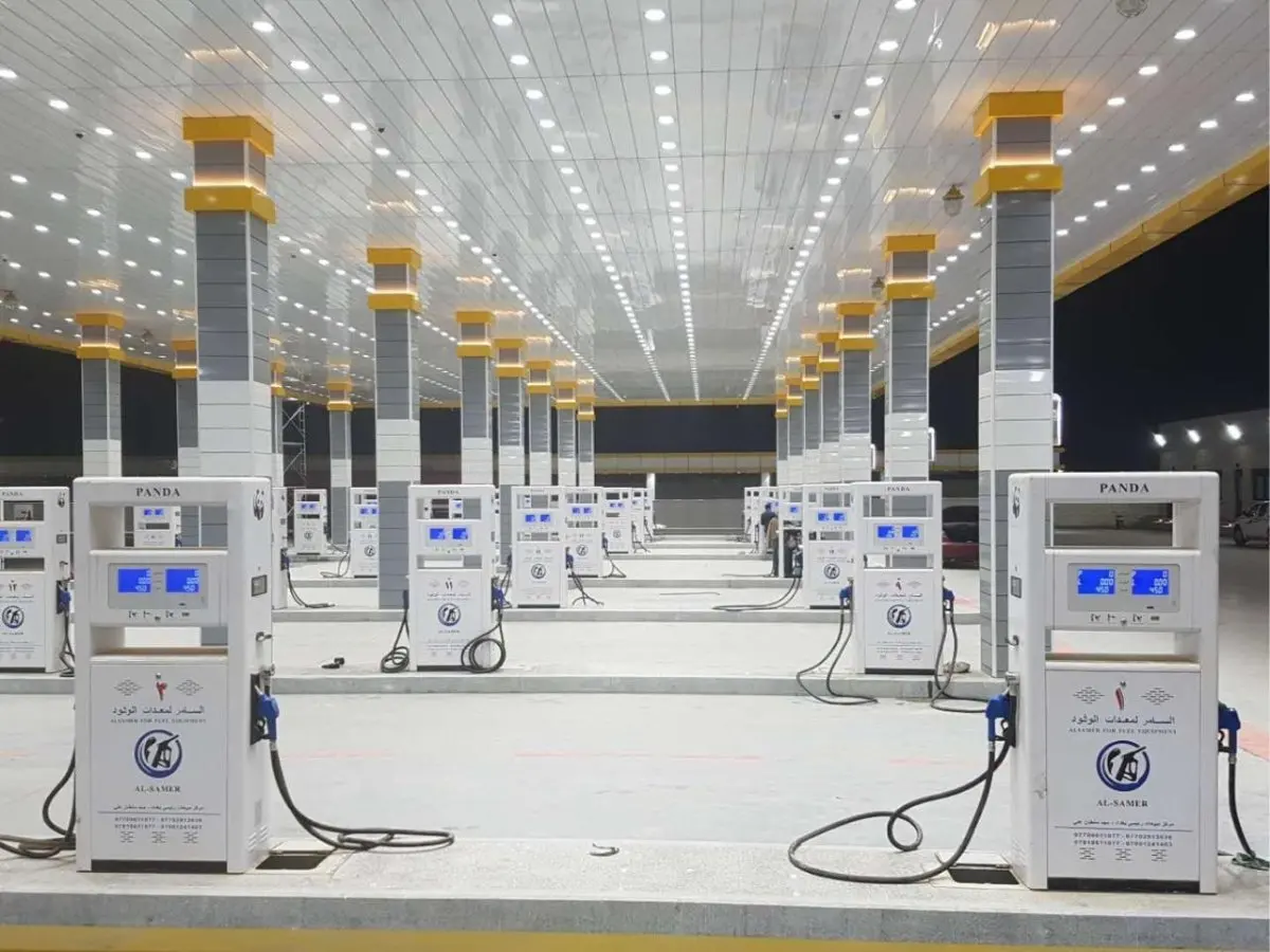 Electric Bennet Pump with Nozzle Air Fuel Dispenser Service Equipment for Gas Stations