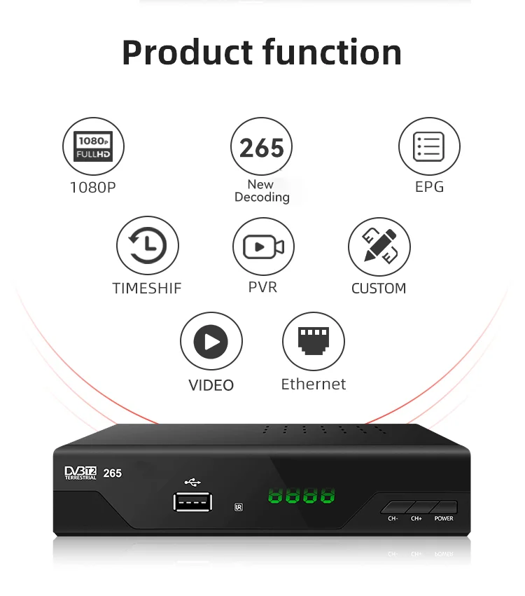 decoder digitale terrestre dvb t2 smart tv