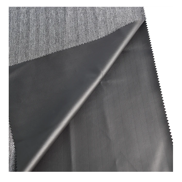 300D Cationic Herringbone Oxford Fabric Pu coated Waterproof