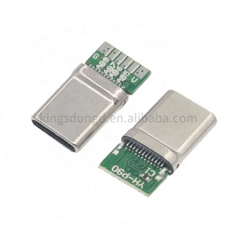 100W 5A USB TYPE-C decoy PD 2.0 3.0 male TO 5V 12V 15V 20V DC trigger Adapter CABLE charge Charging Module