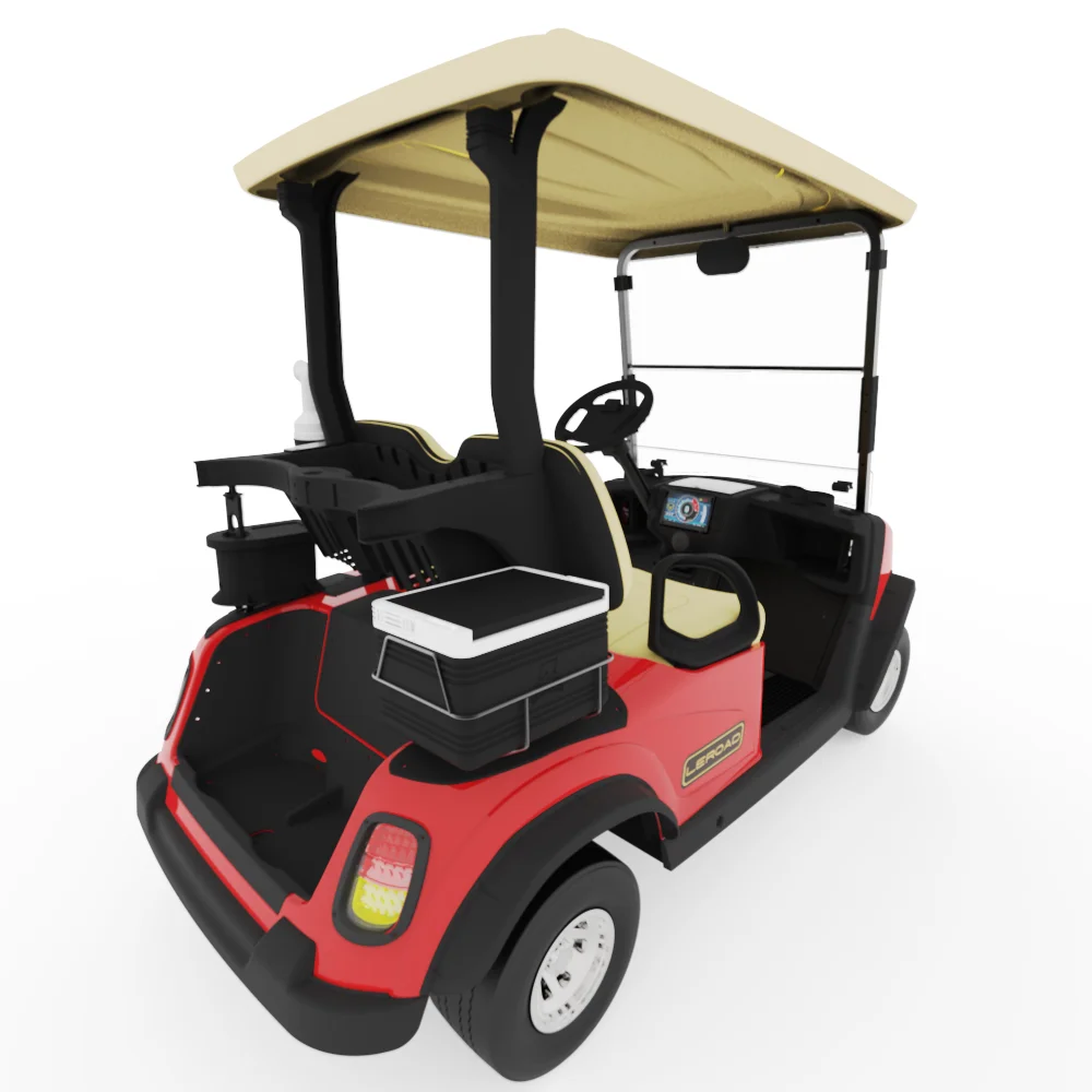 Тележка для гольфа с сертификатом популярная и caddie может стоять со складными сиденьями складным ветрозащитным стеклом