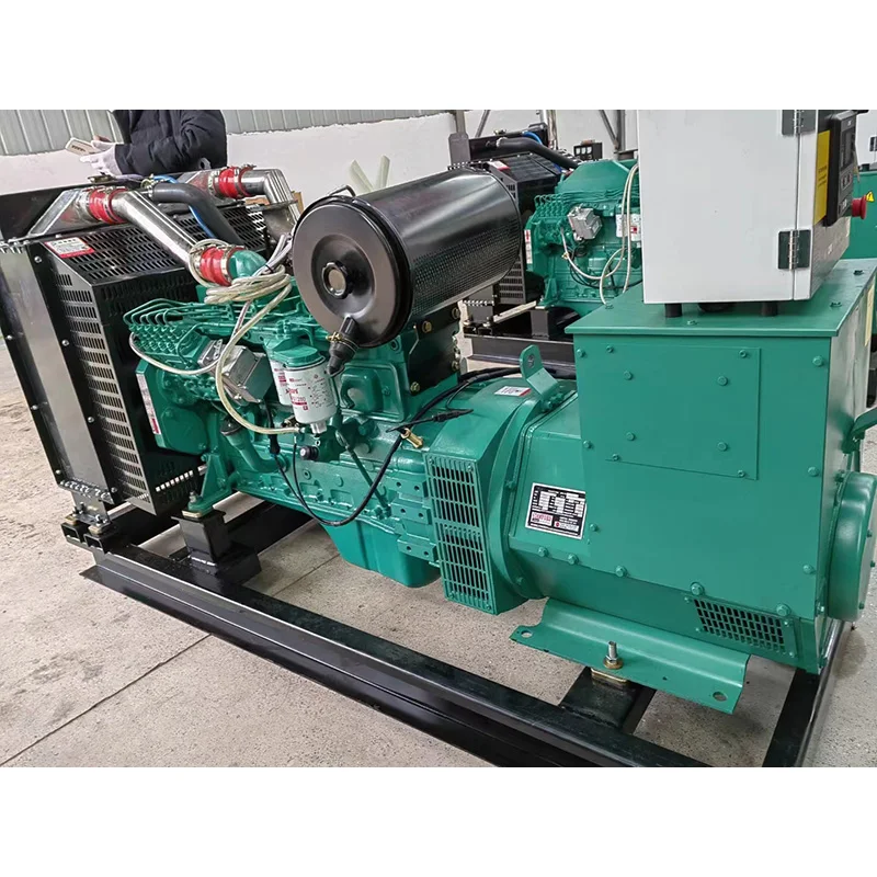 second hand Cummins engine 10 kva diesel generator portable power generator 10kva silent diesel generator