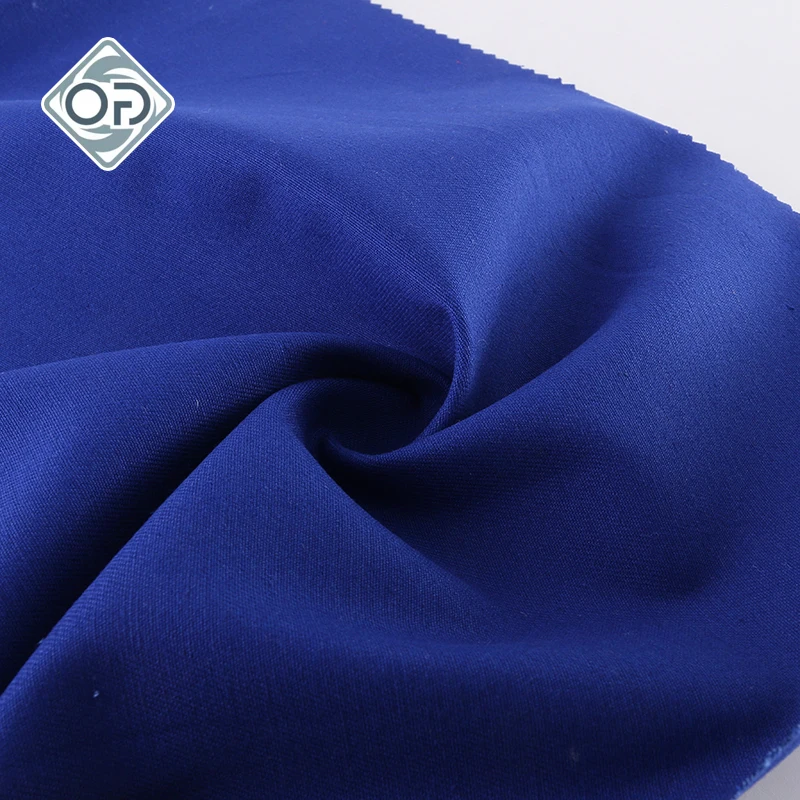 TC 90 Polyester 10 Cotton Fabric Twill Plain Woven 21*21 108*58 180Gsm Uniform Fabric Twill Workwear Drill Fabric