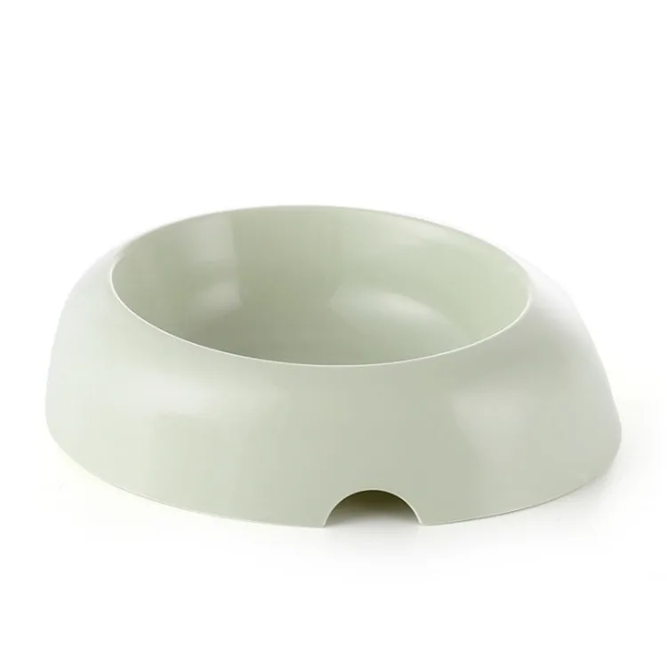 New Healthy Fish Bone Shape Puppy Plate Dishes Non-Slip Dog Bowls Slow Feeder