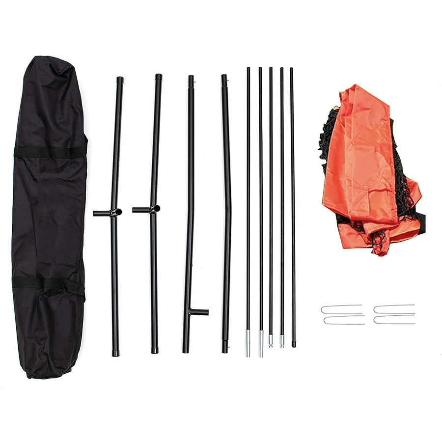 7*7 L screen baseball net Practice Equipment Lightweight Portable softball baseball batting net