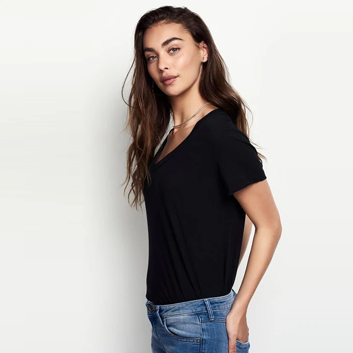 
Best Quality Cheap Custom Tshirt Women Blank Cotton T Shirt 