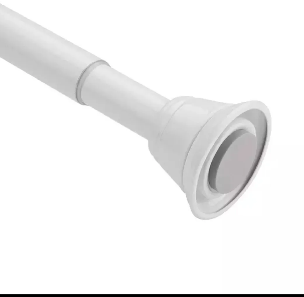 MTS Adjustable Room Divider Tension Curtain Rod, Tension Shower Curtain Poles