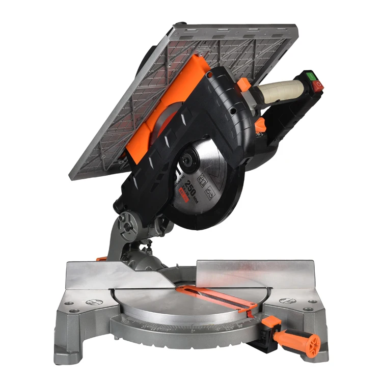 
XC-TOOLS 03-250 1800W 4500RPM 230V~50Hz Mitre Saw has CE/GS/EMS/ROHS/PAHS Certificate Table Saw Machine Compound Mitre Saw 