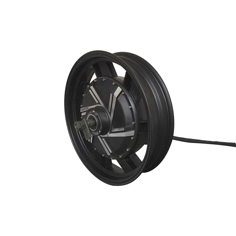 QS Motor 16 inch 273 5000w 72v Electric Motorcycle In-Wheel Hub Motor(45H) V2 Type