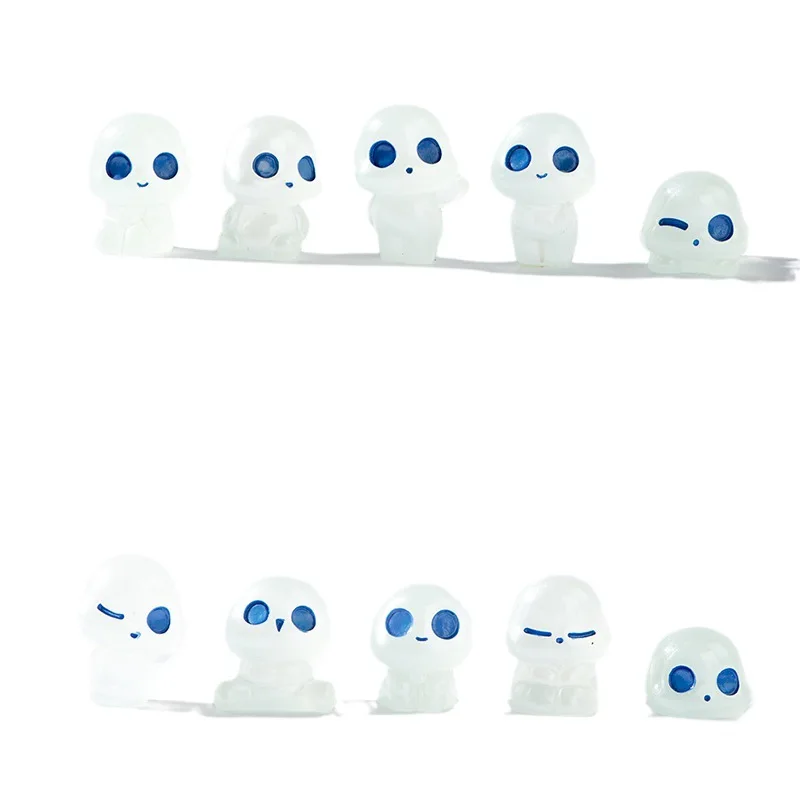 2407 depeng landscape resin figure-glow-in-the dark alien Princess Mononoke Fluorescent light tree elf figure-creative acc