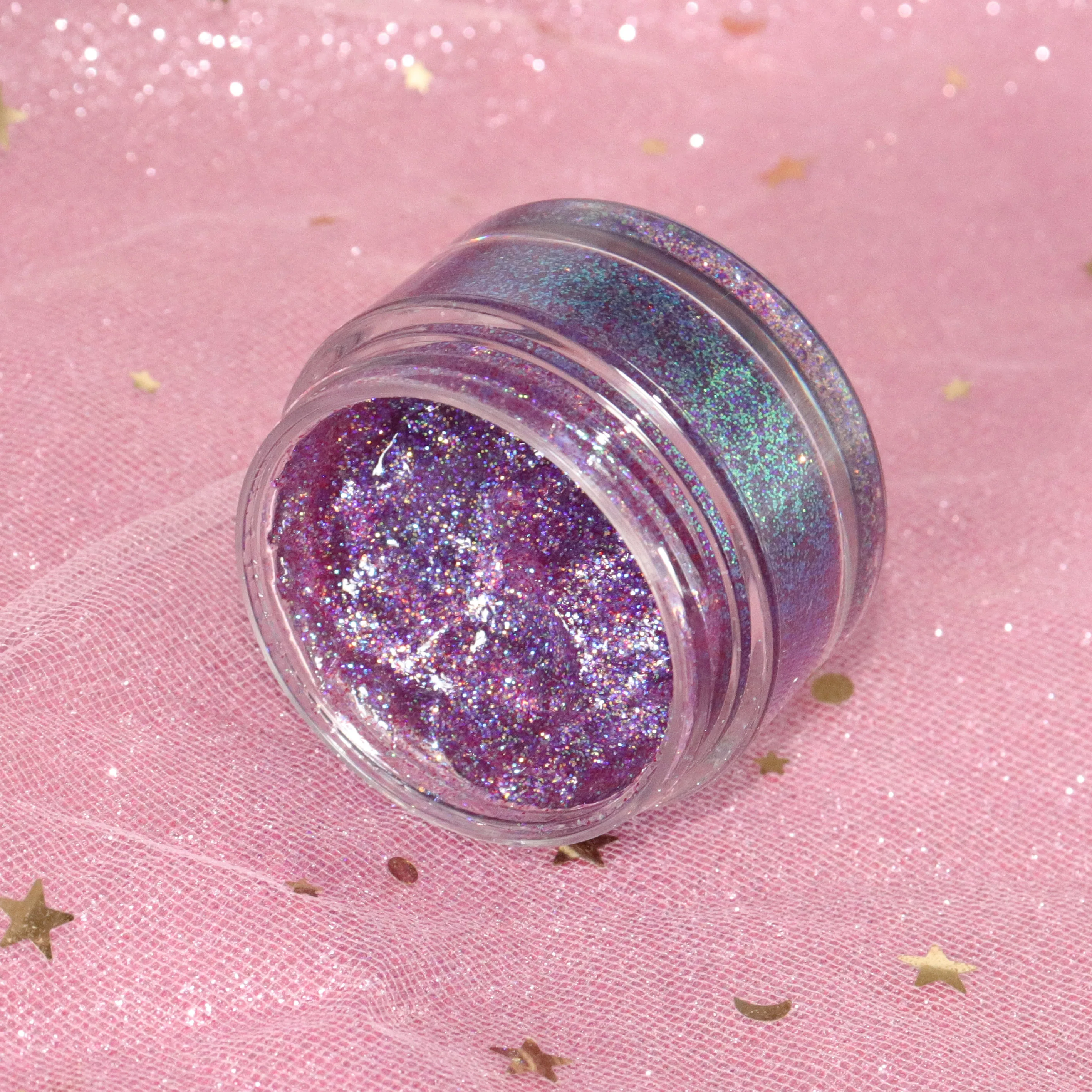 Wholesale 8ml Matte Cosmetic Makeup Eyeshadow Chunky Glitter Face Gel Festival Painting Supplies Face Body Various Skin Colors