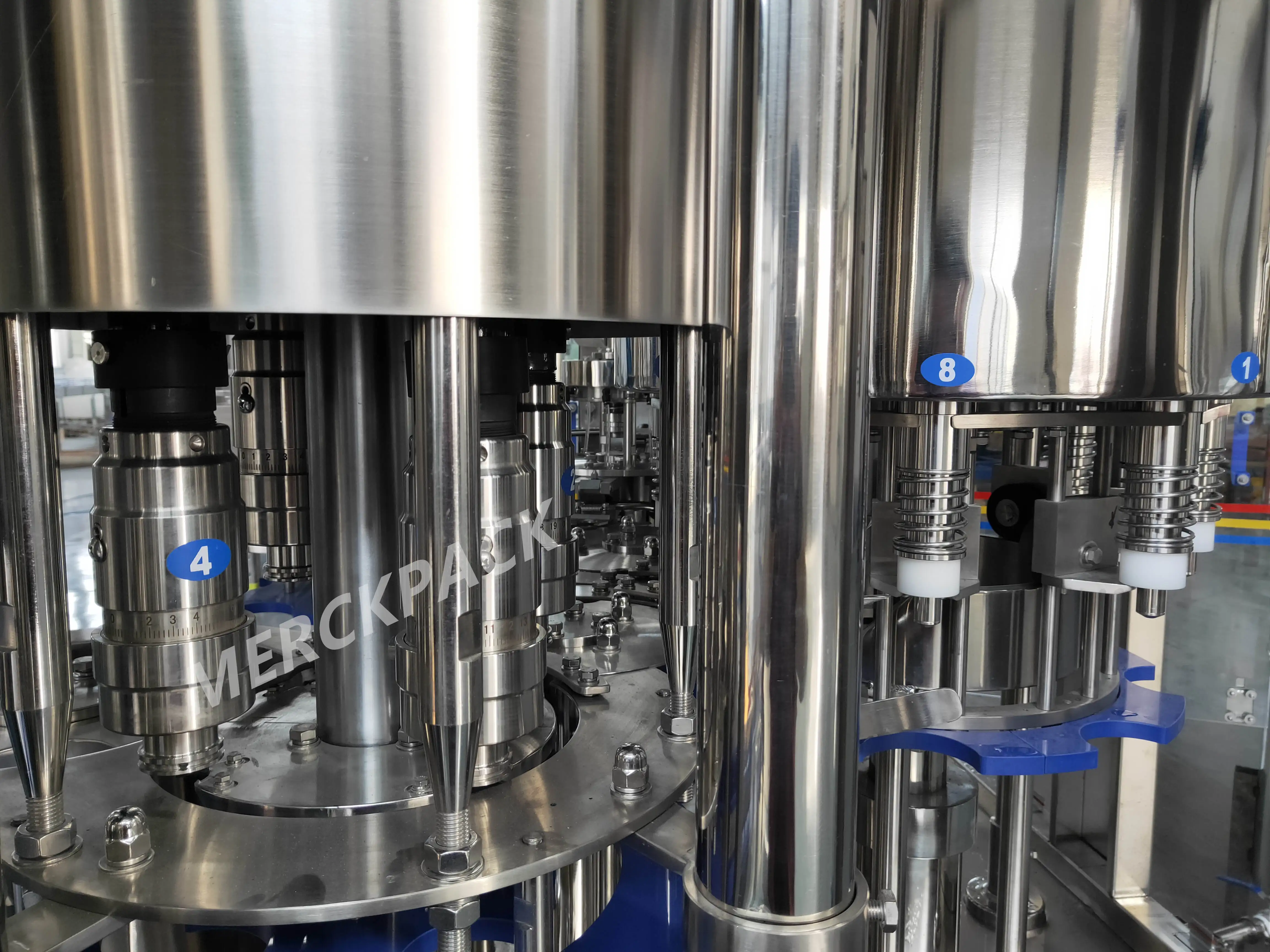 Automatic 3IN1 Monoblock Bottled Pure Mineral Drinking Water Washing Bottling Capping Filling Machine Complete Production Line