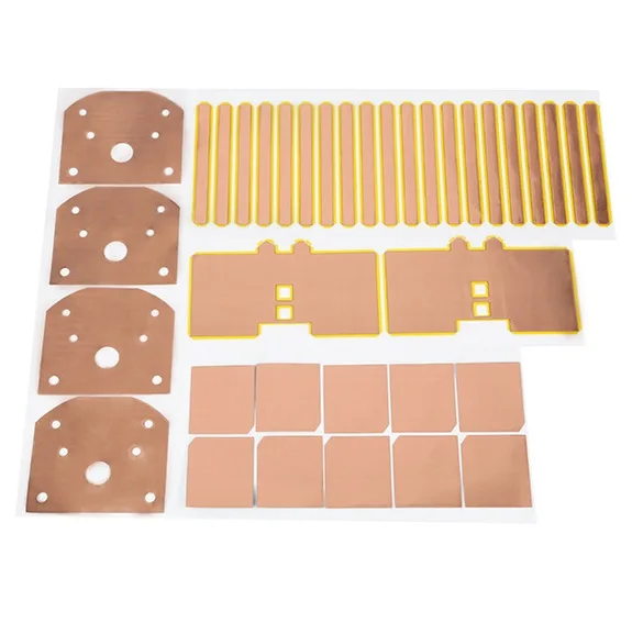 Die-cut single and double conductive tape use for anti-interference masking copper foil tape