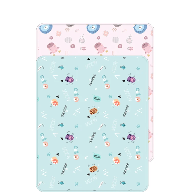 Wholesale Color Baby Diaper Changing Mat Waterproof Changing Baby Urine Pad