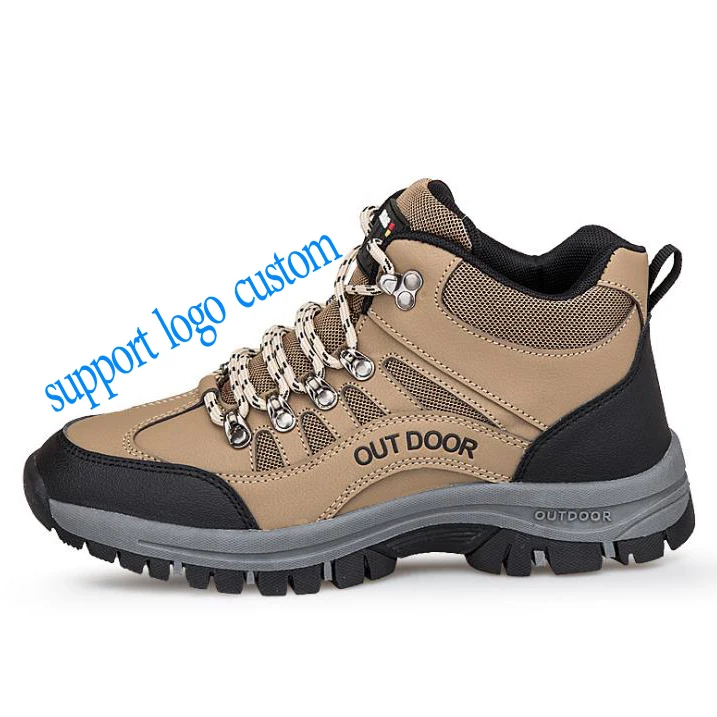 Outdoor Durable Waterproof Prevent Slippery High Quality Hiking Shoes Climbing Boot