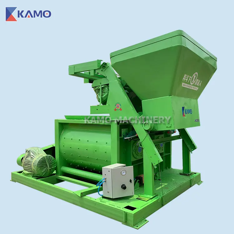 Dry Powder Mortar Mixing Equipment Multifunctional Mixing Machinery JS Concrete Mixers