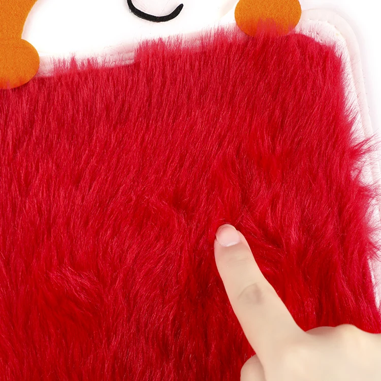 Sensory Mat Special Need Children Toy Portable Plush Felt Cloth Skin Toys Touch Lends Animal Hair Cognitive Cognition