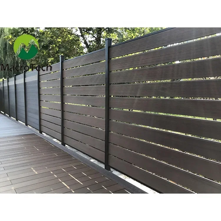 Garden Waterproof fireproofco-extrusion wpc fence