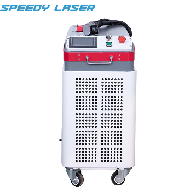 Laser rust removal cleaner machine 200W pulse handheld laser cleaning machine for rust paint metal oil graffiti coating removing
