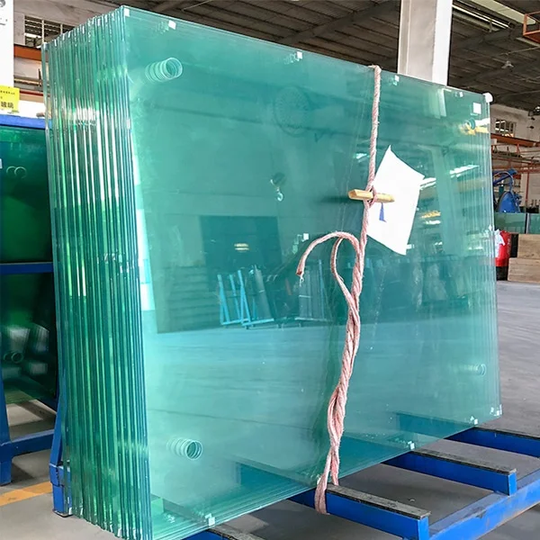 Wholesalepvb flat curved building tempered laminated glass for display racks curtain wall doors windows railing ceiling skylight