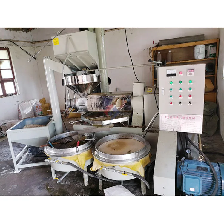 500kg Peanut oil press machine ground nut screw oil press expeller machine
