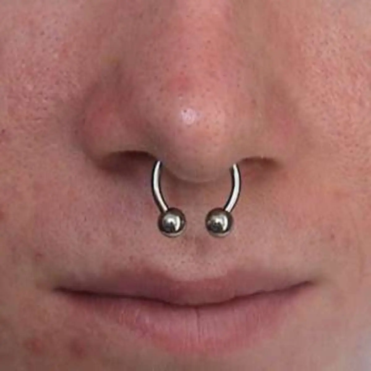 Basic Sex 316 Stainless Steel Body Piercing Jewelry Septum Hoop Horseshoe Ring Stud For Nose Ear Cartilage