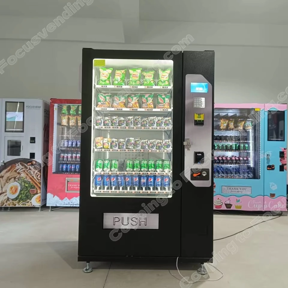 Vending Machine Snack and Drink, Cooling System, Nayax Payment for Sale Germany