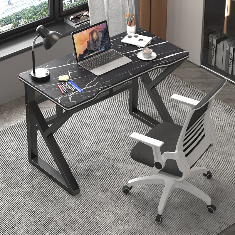 Custom Office Furniture l Shaped Ergonomic Metal Black Pc Gaming Table Computer Gaming Desks