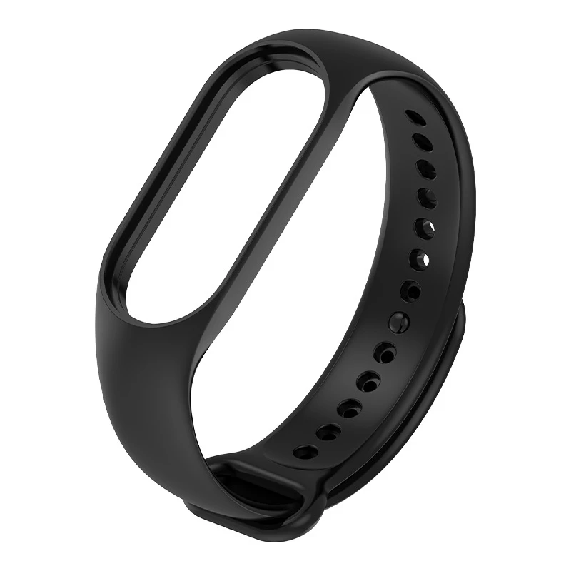 Watch Strap Band Replacement Wristband For Mi Band 3 4 5 6 7 Series for Mi Band Strap 4 3 5 Silicone Bracelet