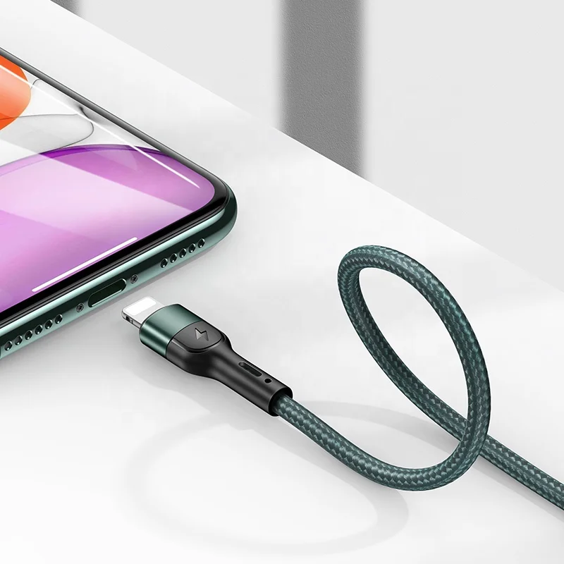 USAMS 2020 Smart Charge Алюминиевый USB кабель для передачи данных