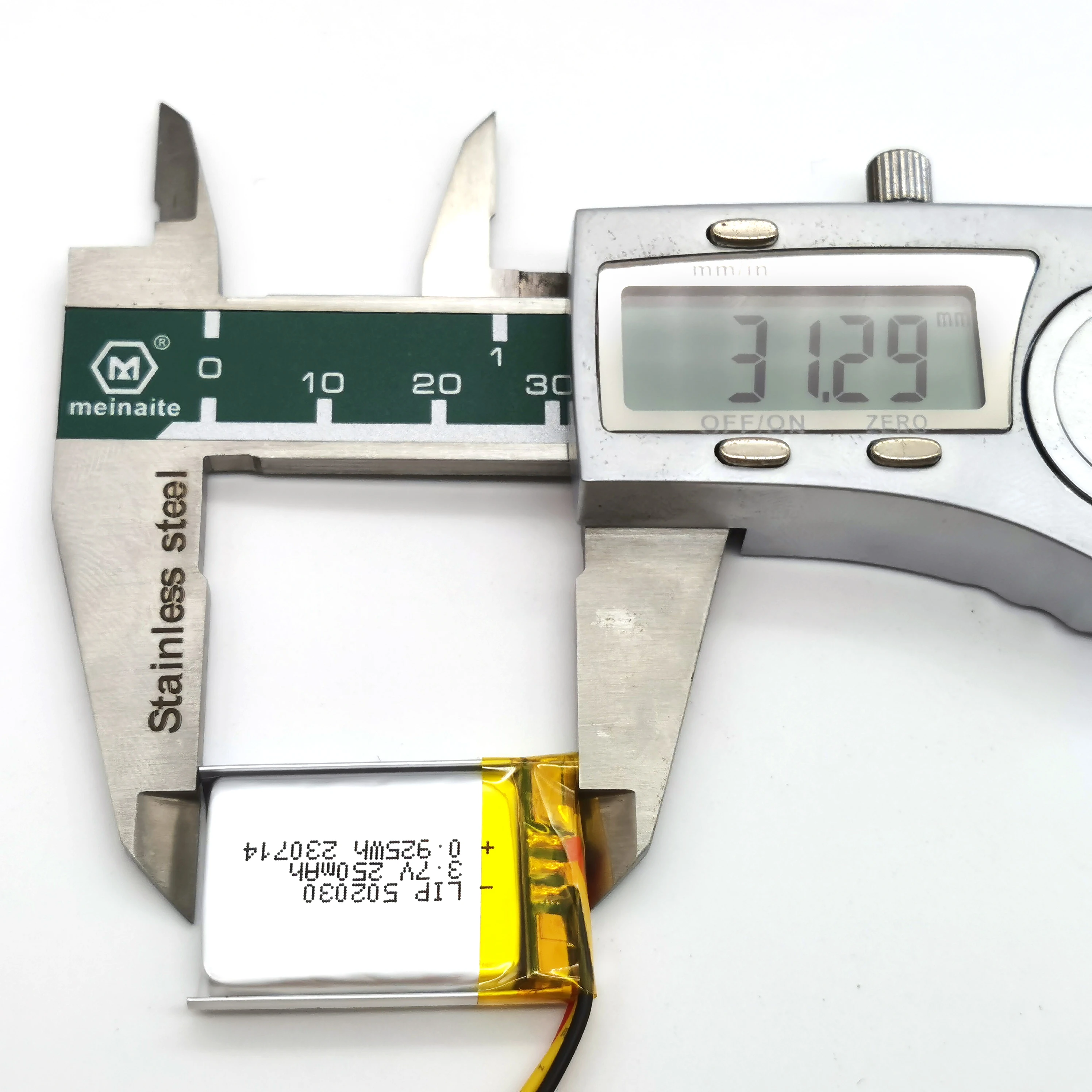 Wholesale  502030 250mah 0.925wh batteries li 3.7v lithium polymer battery for Intelligent Bluetooth speaker
