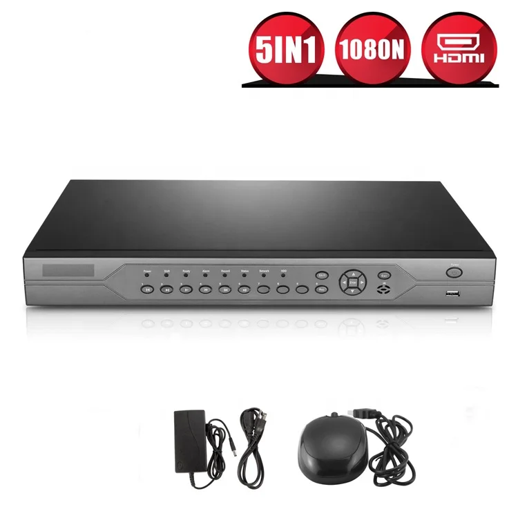 32CH 1080P Hybrid 5-in-1 TVI CVI AHD 960H Analog CCTV DVR 32CH DVR